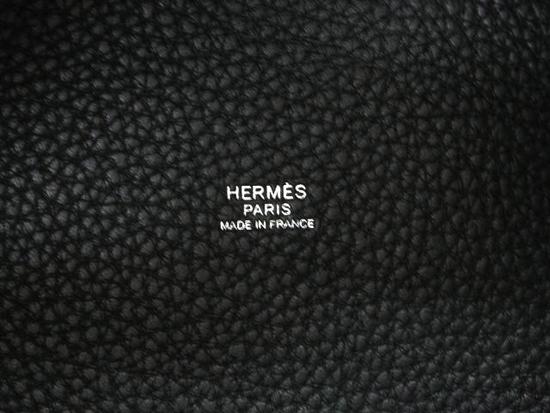 HERMES/エルメス スーパーコピー★ピコタンPM×トートバッグ×BLACK★新作★6060732